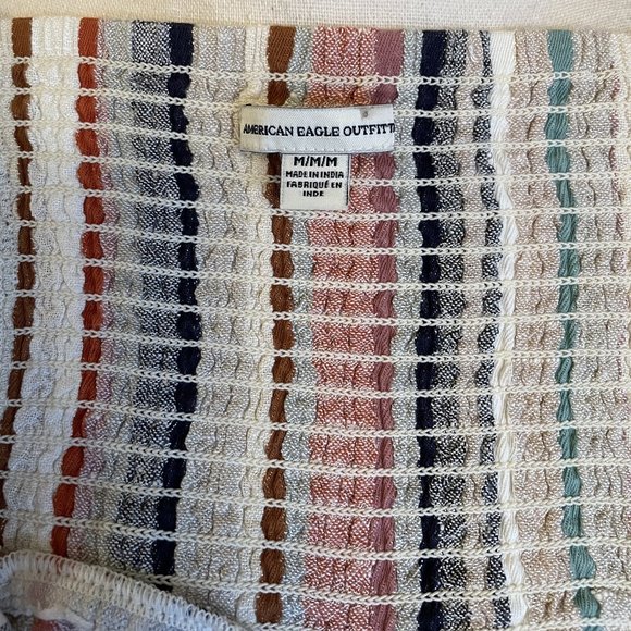 American Eagle Multi Striped Romper - Picture 5 of 5